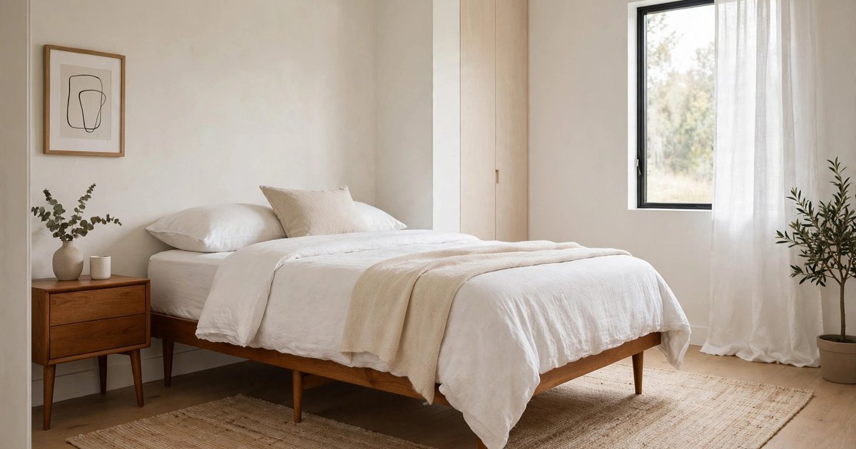 Ditch the bed skirt, show the legs