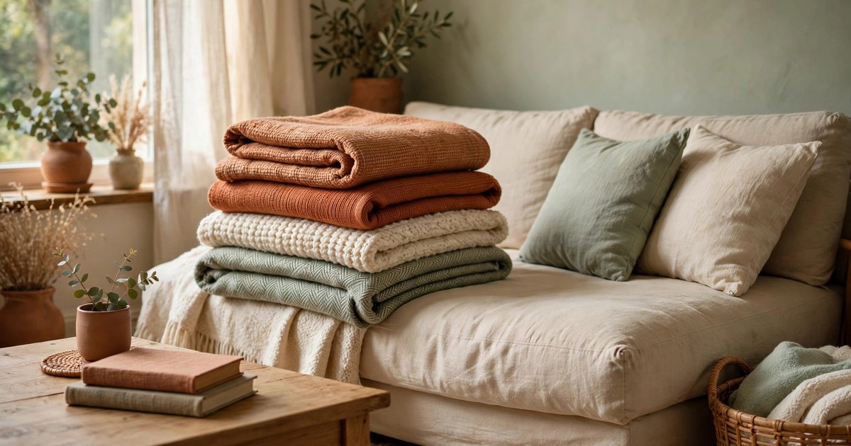 9 Cozy Throw Blankets Under $25 for Renters