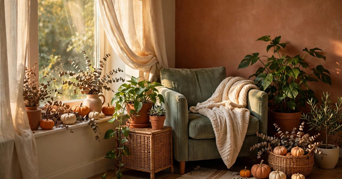 12 Fall Plant Styling Ideas for a Cozy Autumn Home