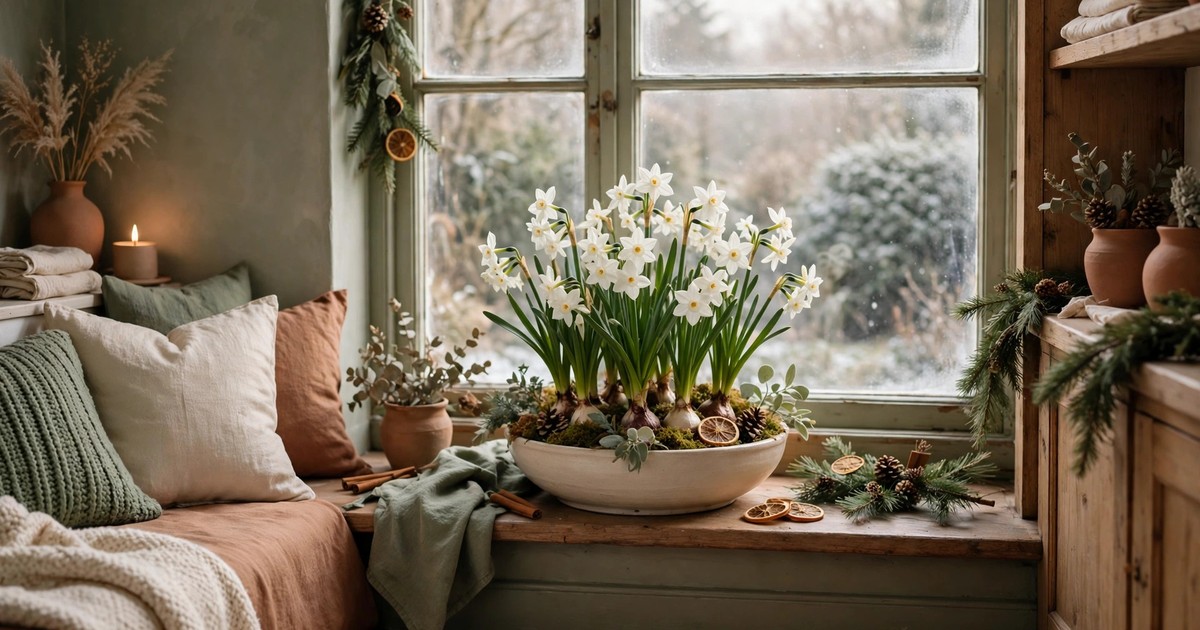 How to Force Paperwhite Bulbs Indoors for Christmas Blooms
