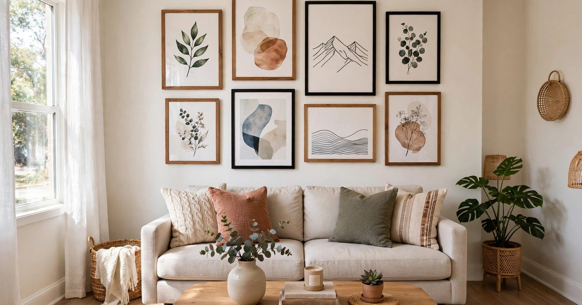 12 No-Drill Wall Decor Ideas for Renters (Zero Holes, Full Style)