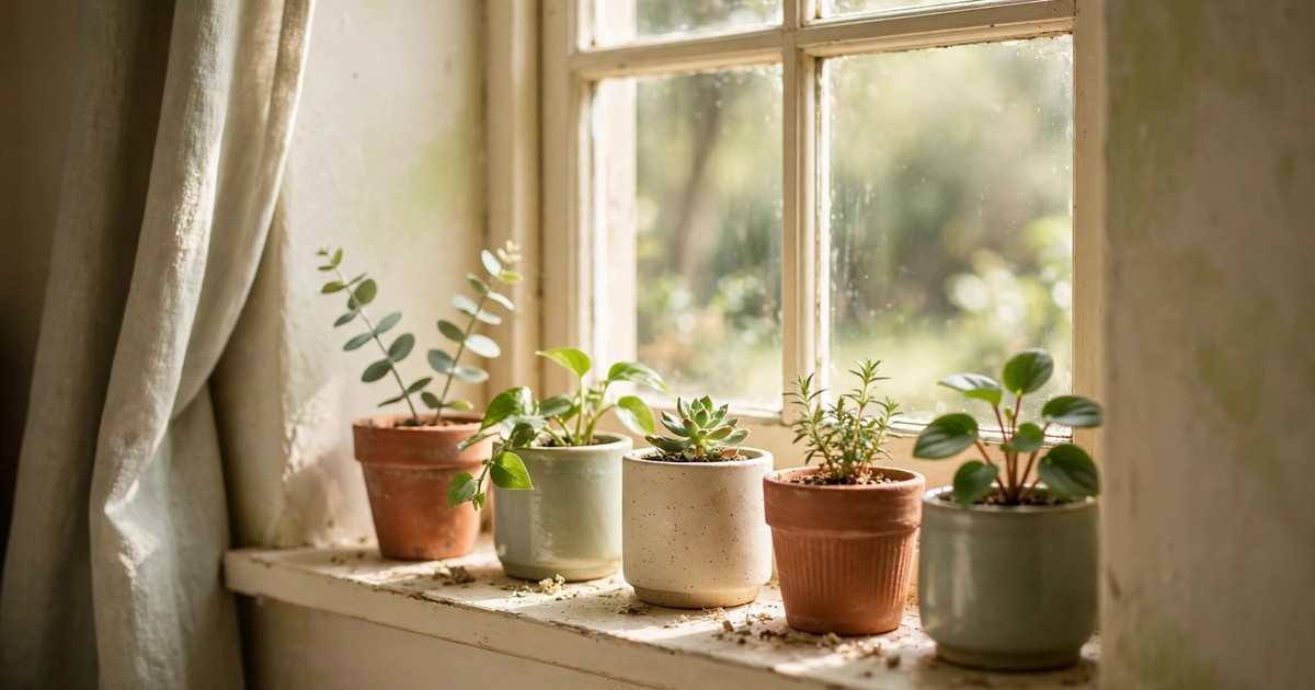 9 Small Planters for Tiny Windowsills Under $20